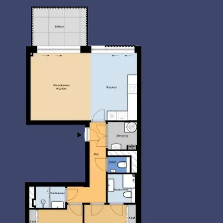 Park Executive 102 Апартаменты Гаага